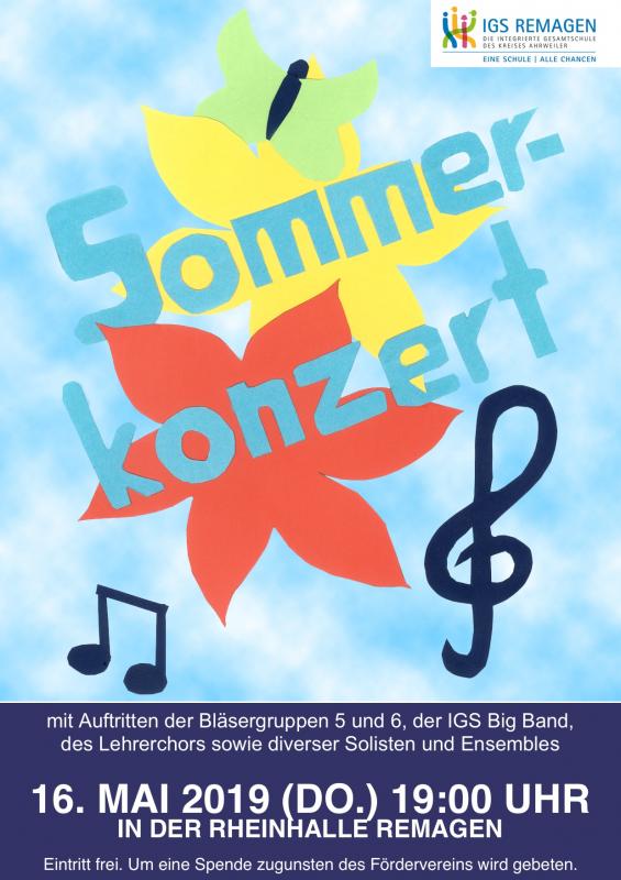 Plakat Sommerkonzert 2019