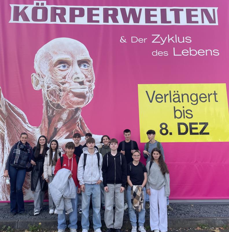 WPF10 bei Körperwelten - Foto/Abbildung: Regine Weber-Kunkel