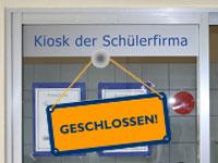 Kiosk geschlossen